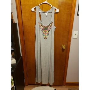 Maxi with print chest